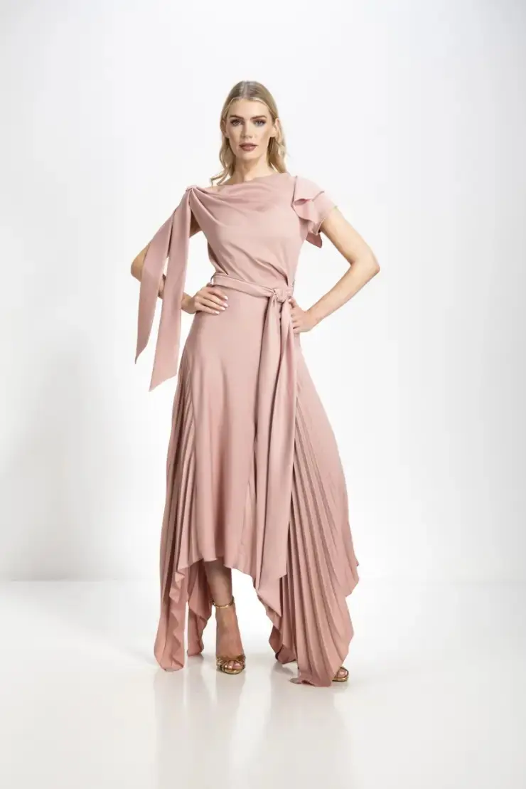 Kevan Jon Emilia pleat knee Default Thumbnail Image